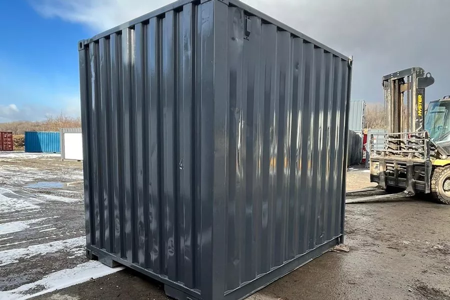 10′ HC USED CONTAINER WITH ROLLUP DOOR view 3
