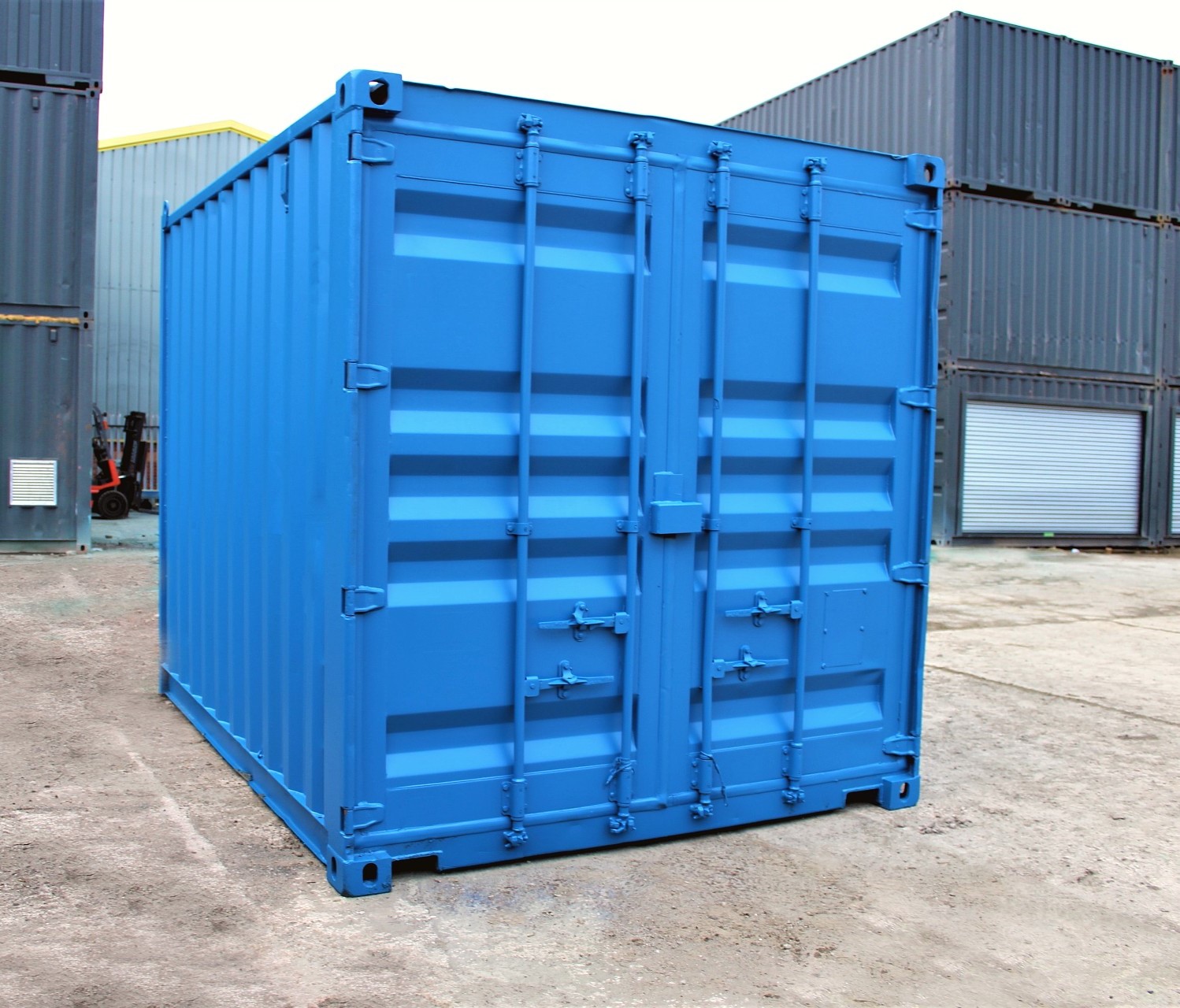 10ft Used Shipping Container – S2 Doors view 8