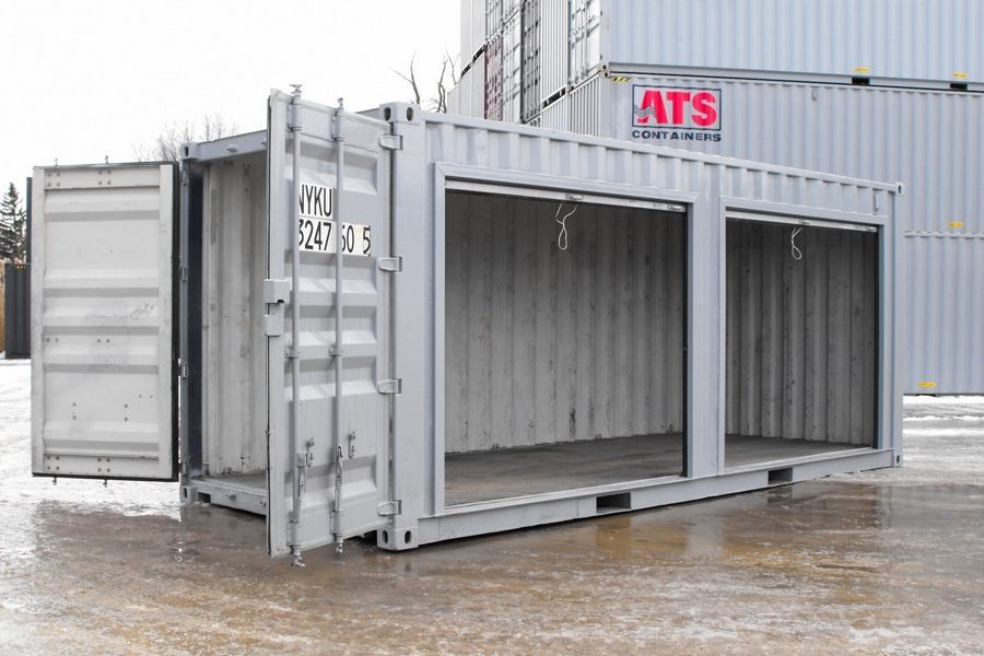 20Ft Container With Roll Up Doors view 3