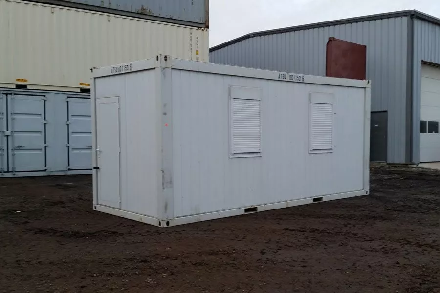 20Ft  Shipping Container Mobile Office view 2
