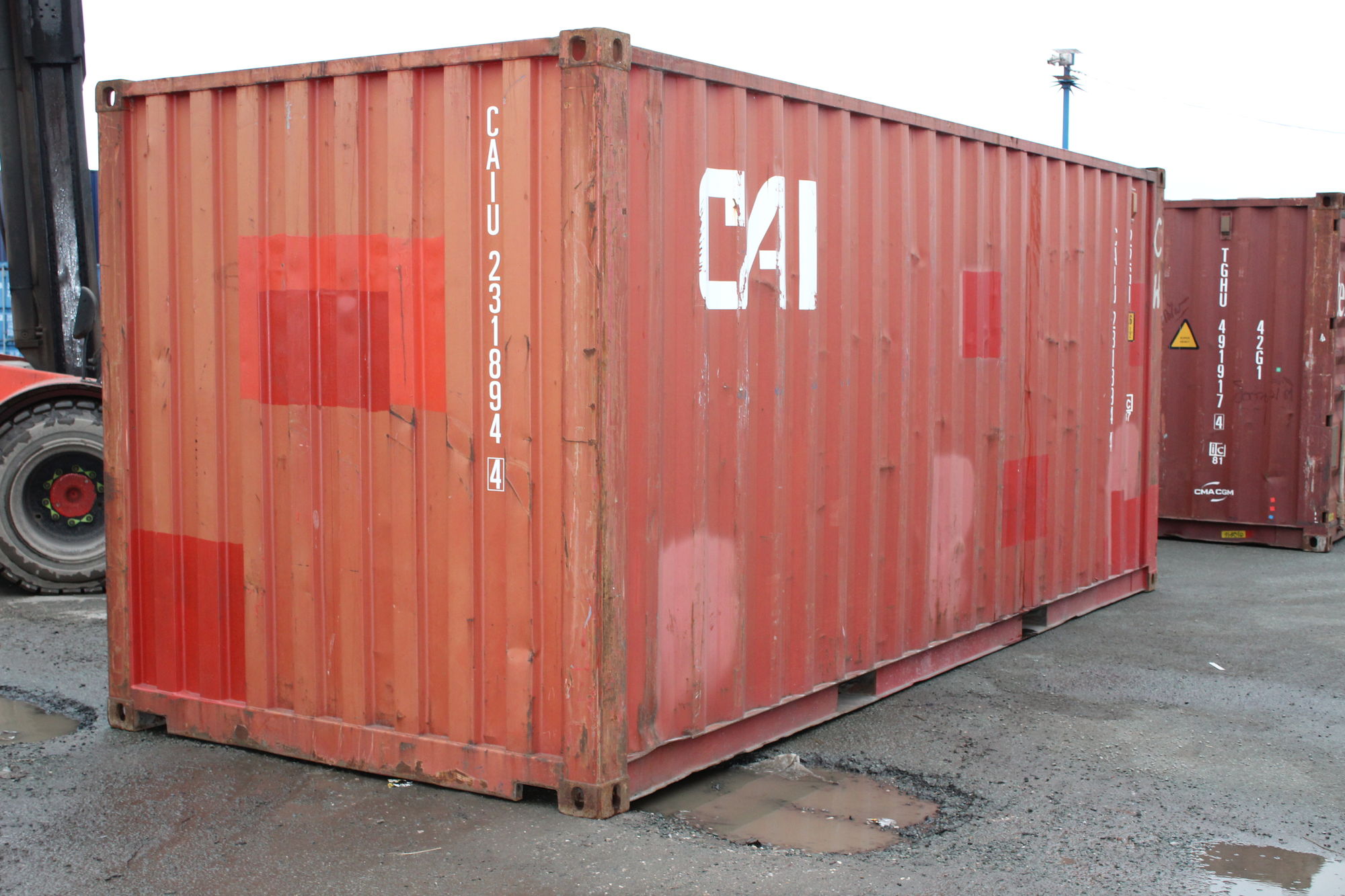 20ft Used Shipping Containers 20ft S2 Doors view 3
