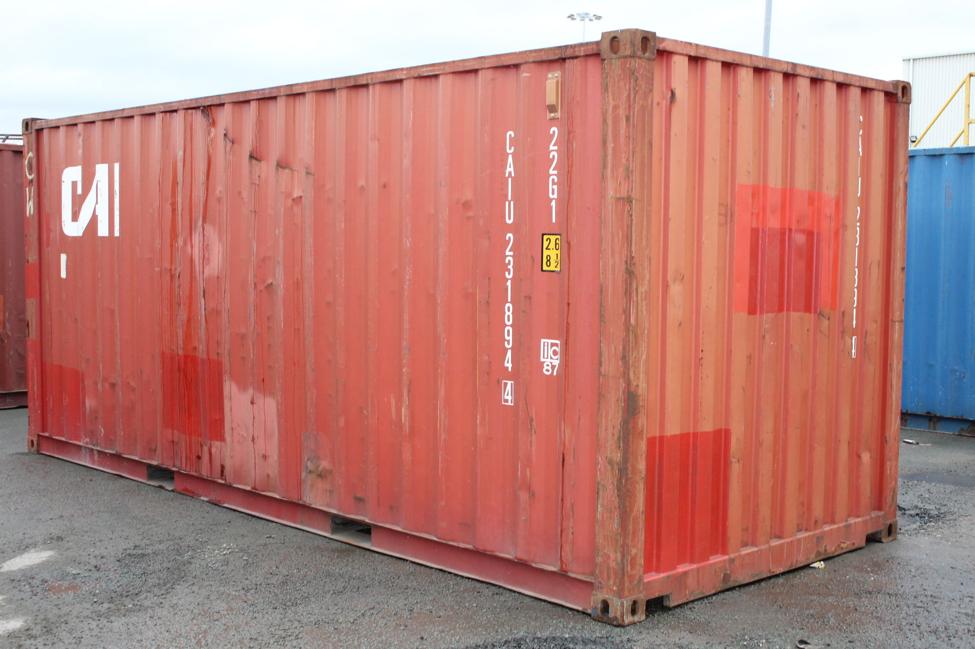 20ft Used Shipping Containers 20ft S2 Doors view 4