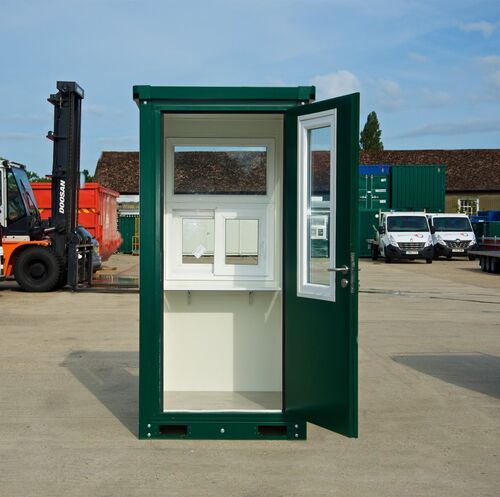 Flat Pack Steel Security Booth view 4