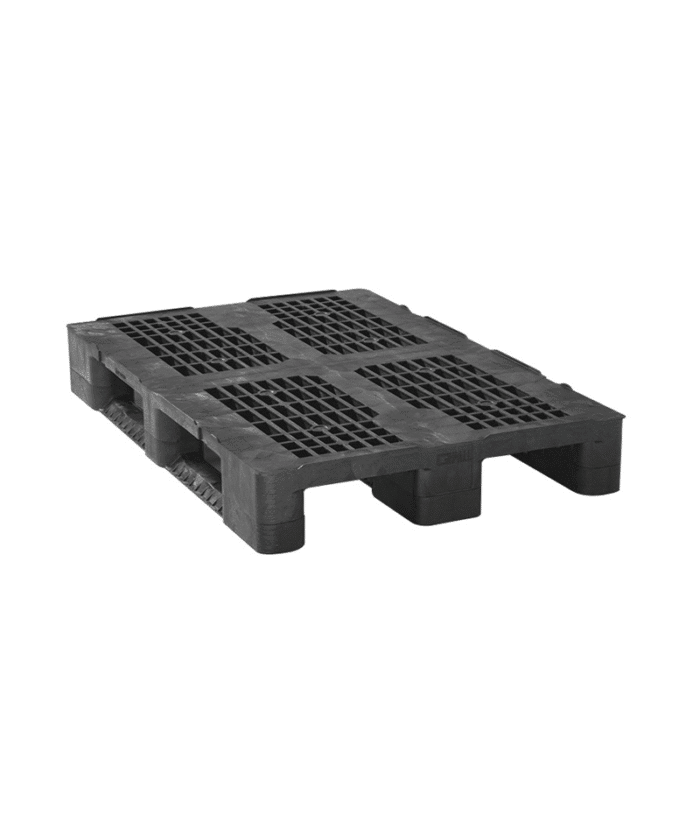 Heavy Duty Plastic Pallet 1200mm X 1000mm Black
