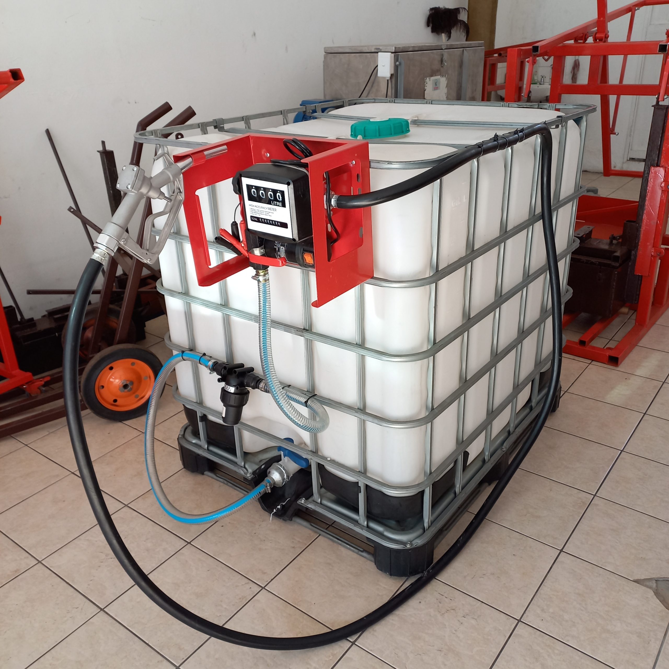 IBC Tank Diesel Bowser view 3