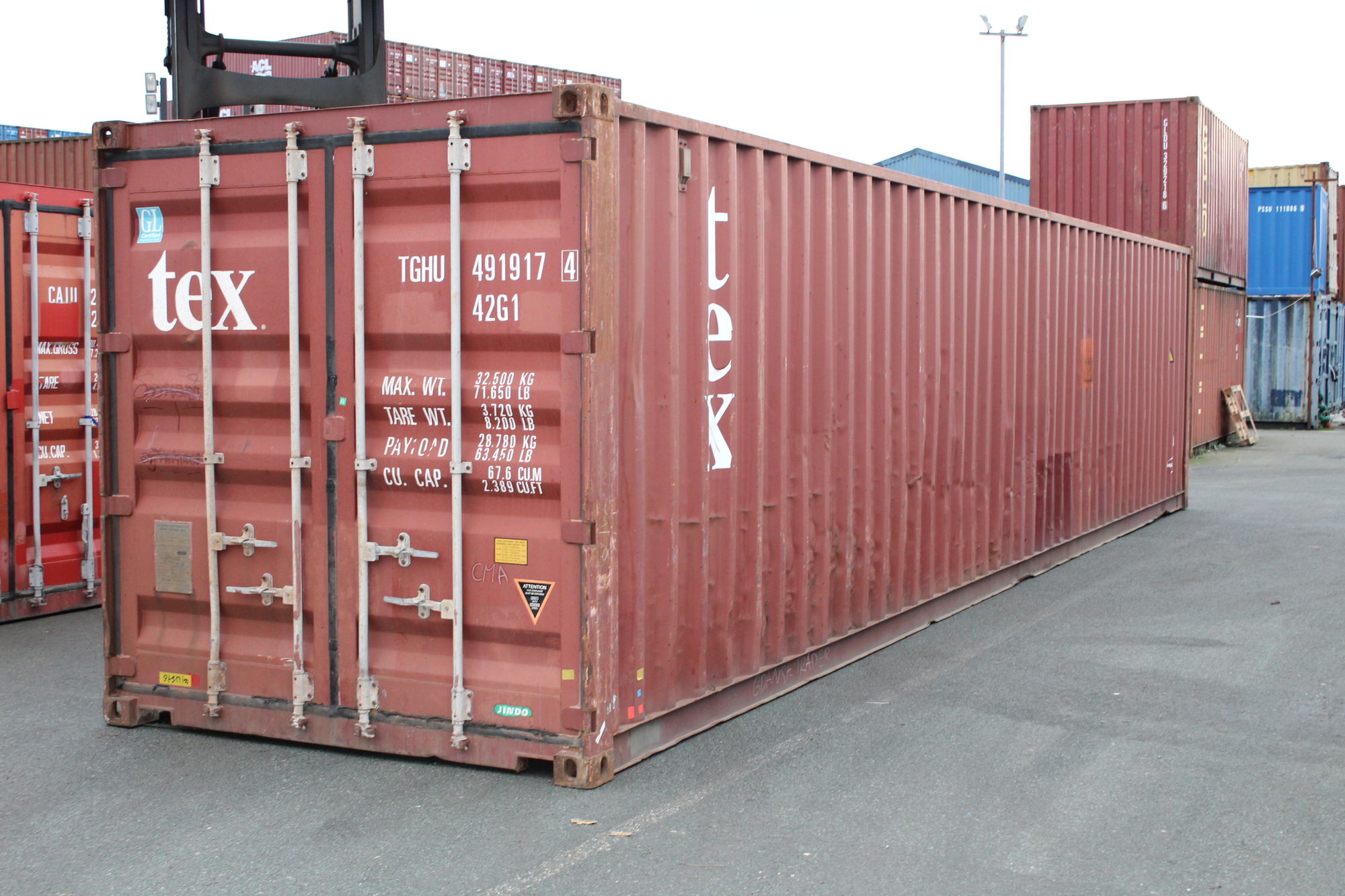 Used 40ft Shipping Containers For Sale 40ft S2 Doors view 2