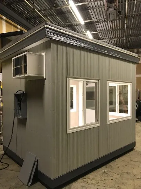 8×10 Guard Booth view 2