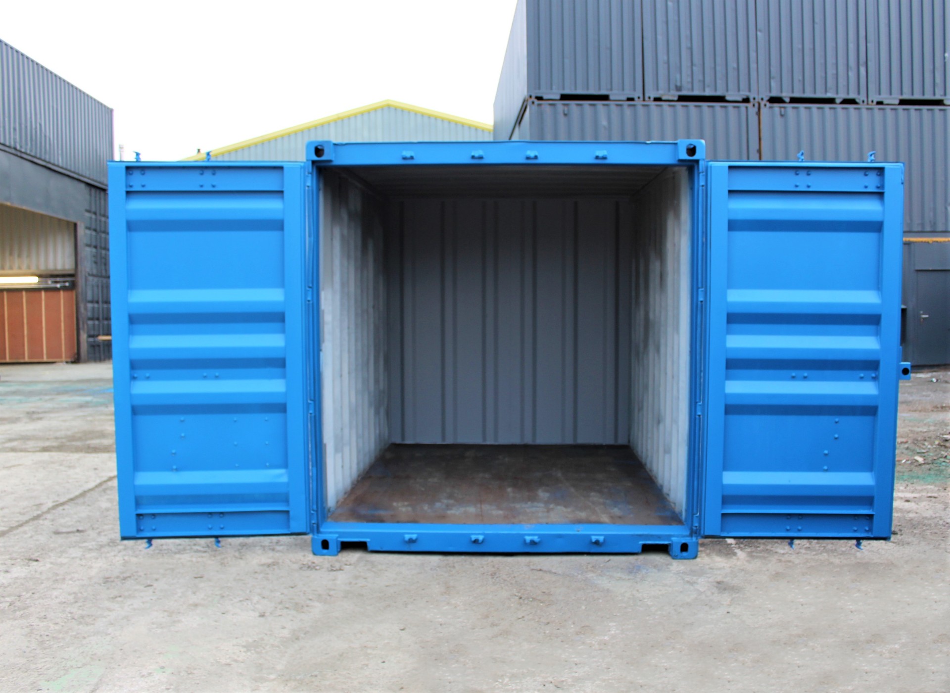 10ft Used Shipping Container – S2 Doors view 3