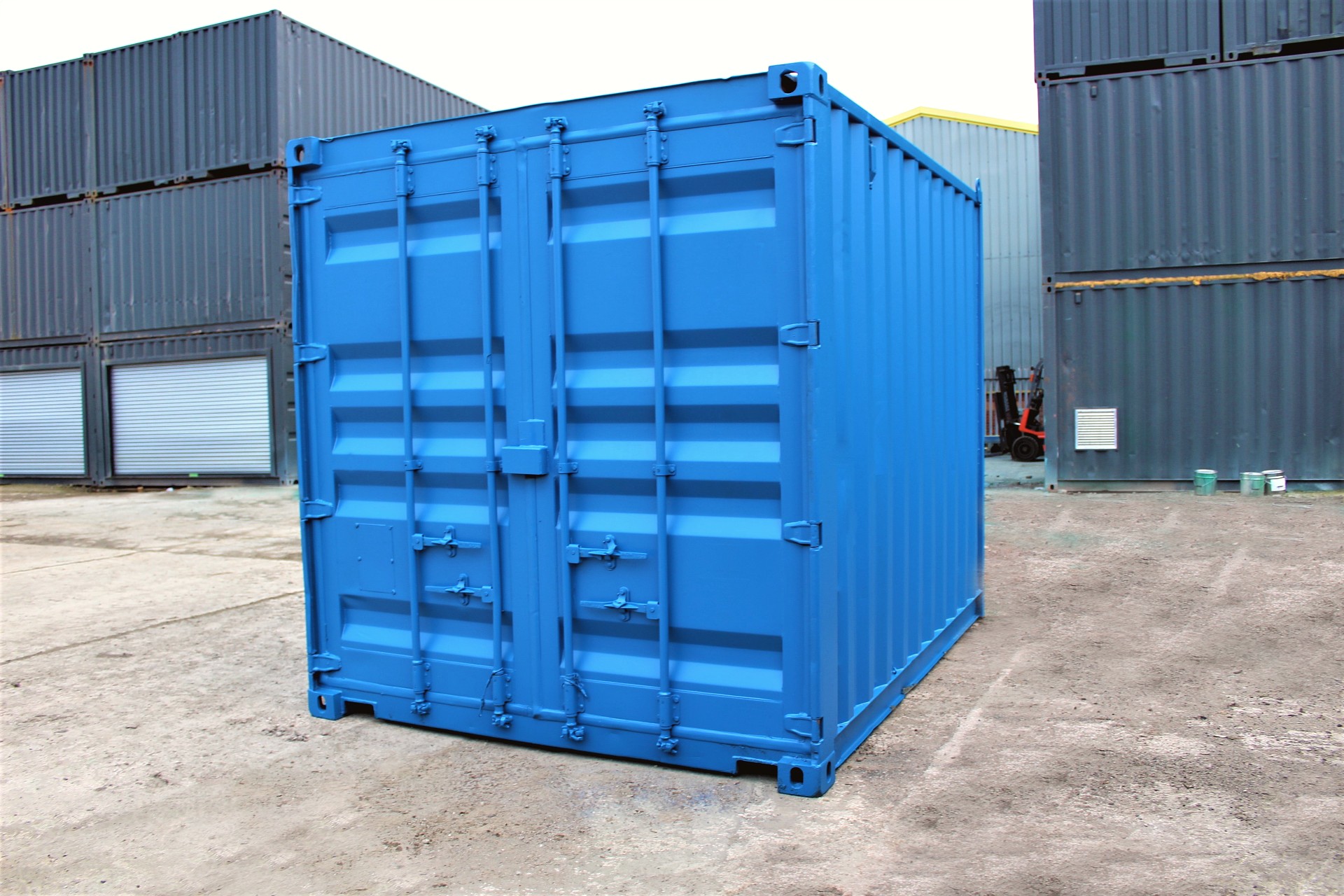10ft Used Shipping Container – S2 Doors view 9