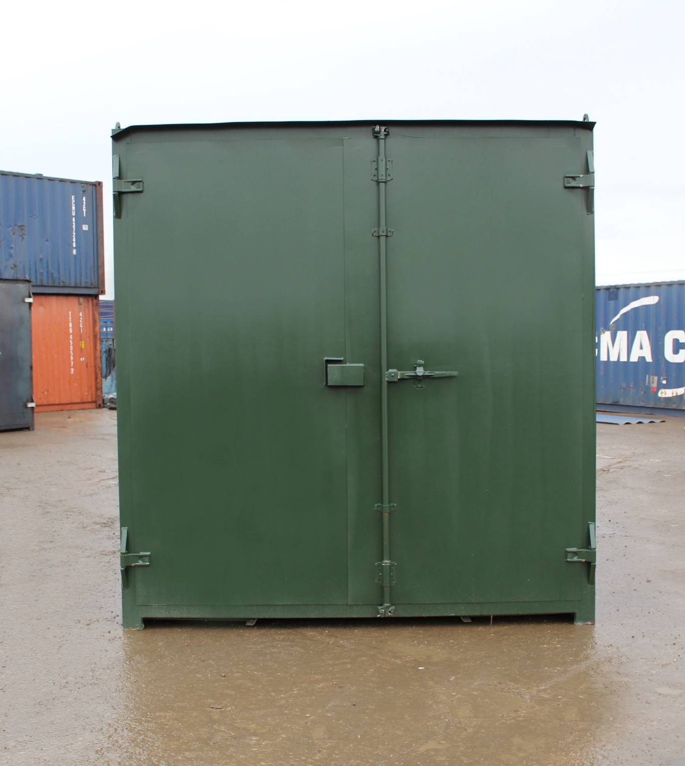 10ft Used Shipping Containers 10ft S1 Doors view 2