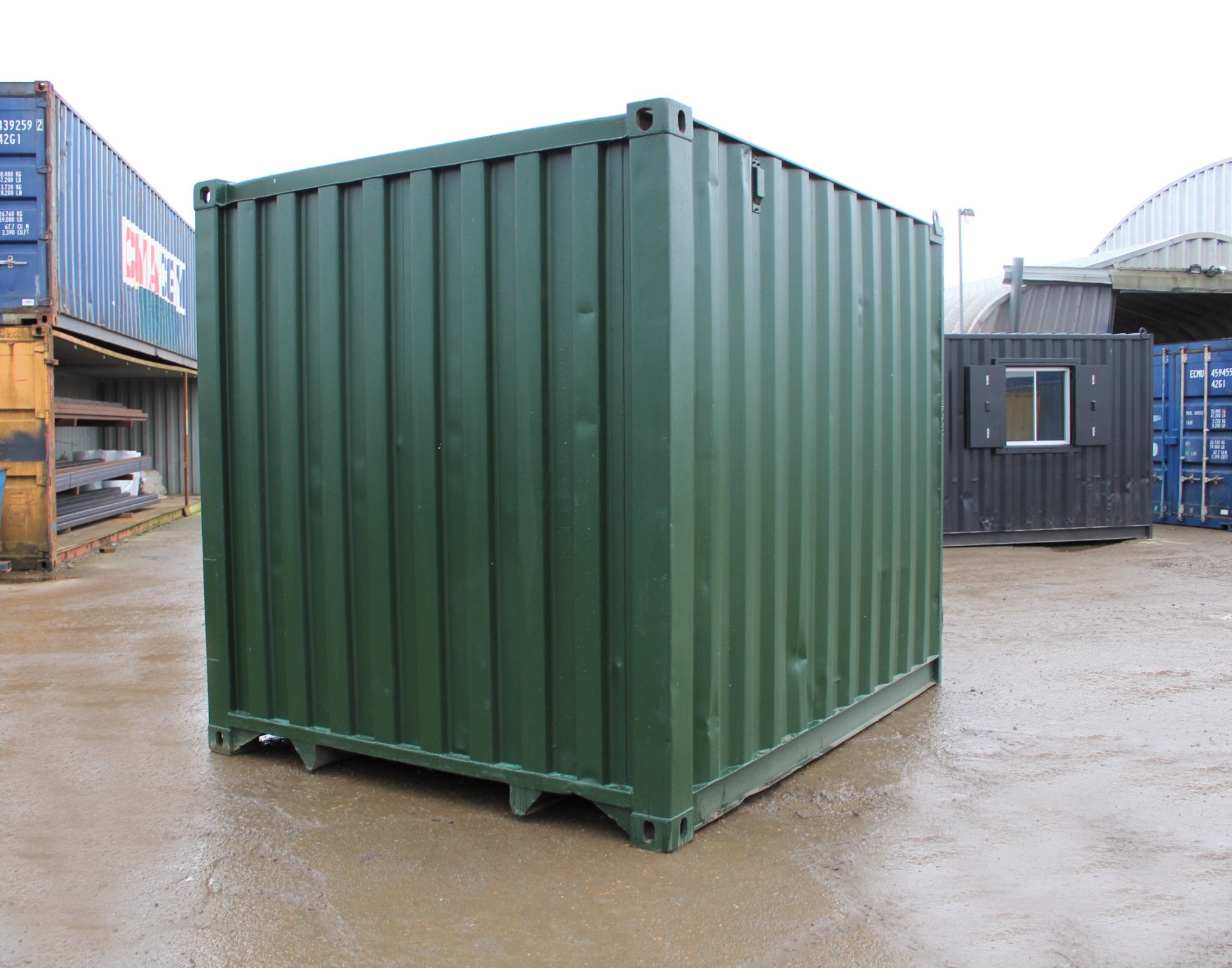 10ft Used Shipping Containers 10ft S1 Doors view 3