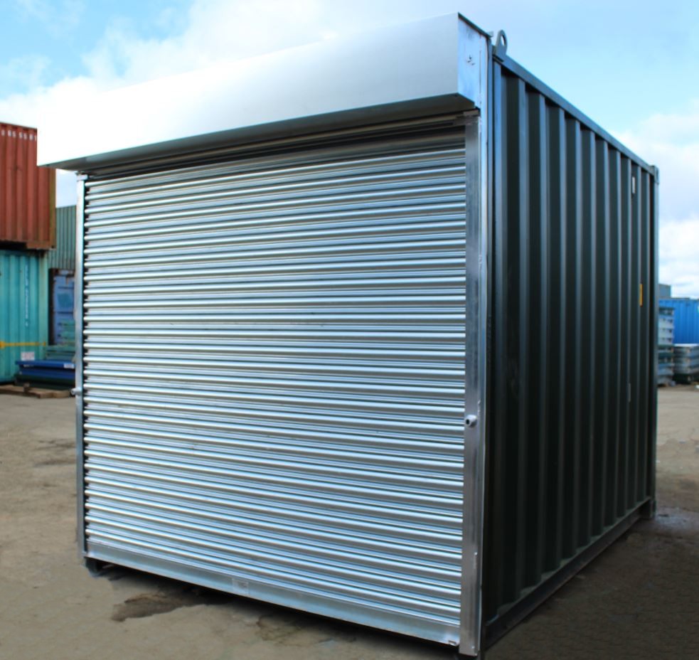 10ft Used Shipping Containers – S4 Doors