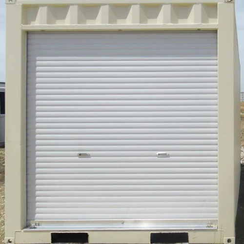 12′ Small Cubic Shipping Container, Rollup Door view 5