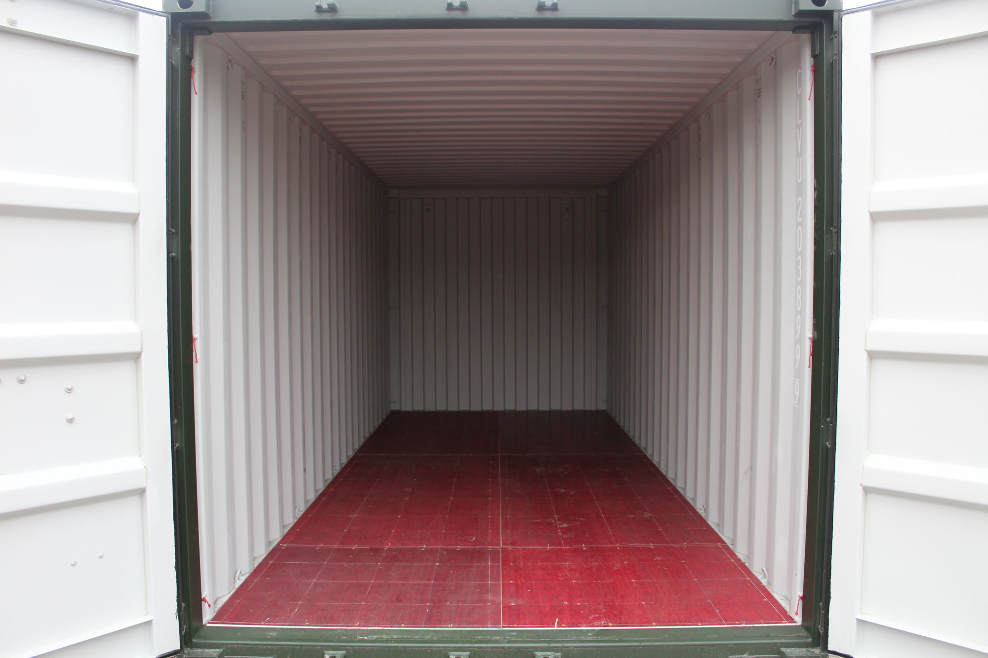 20ft New Shipping Containers 20ft Once Used S2- Original Doors view 5