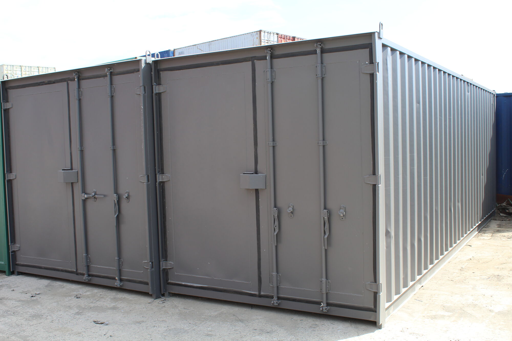 20ft New Shipping Containers 20ft Once Used – S3 Doors view 4