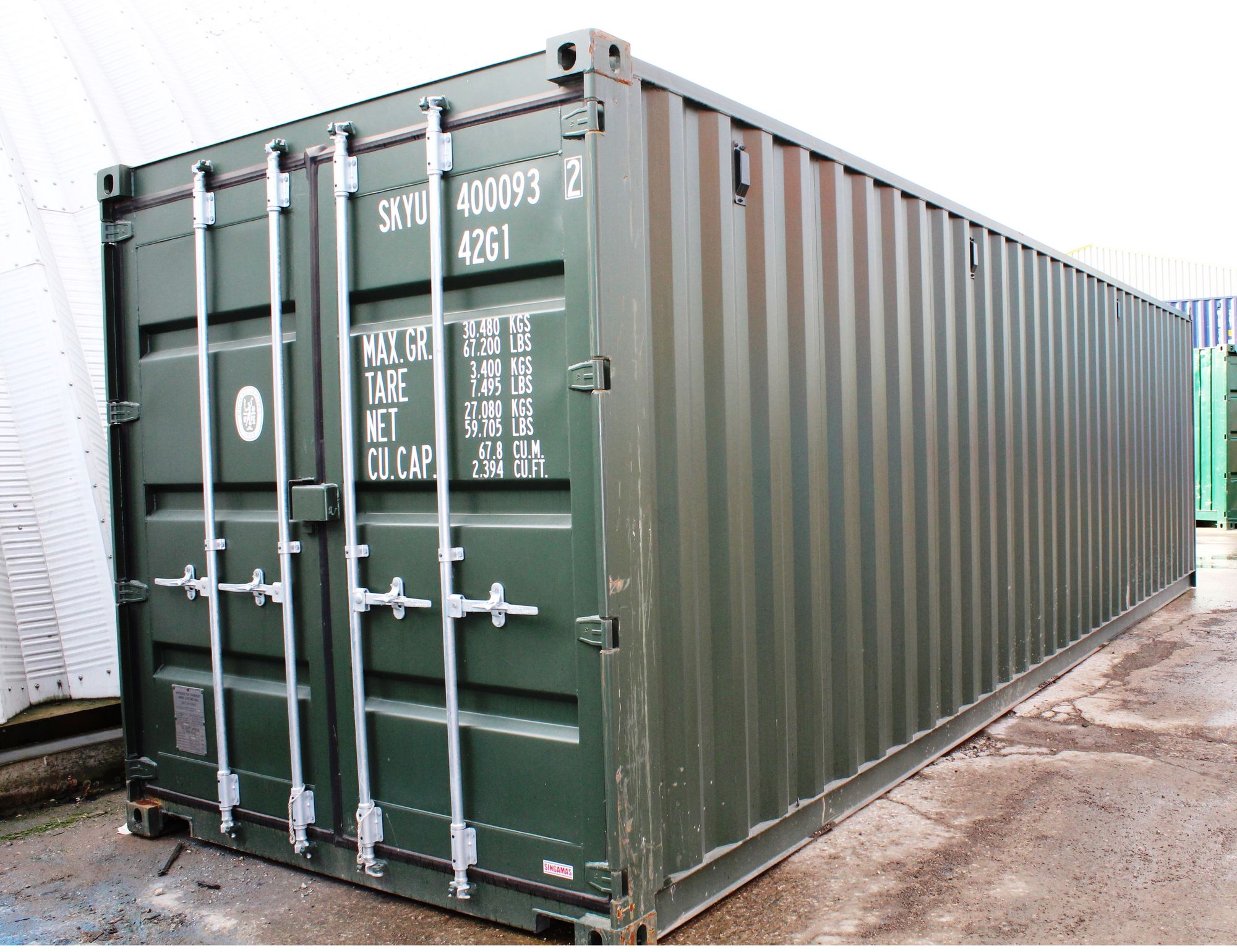 40ft New Shipping Containers 40ft New ISO Container – S2 Doors