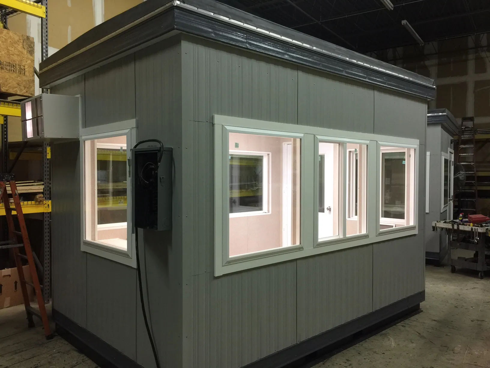 8×12 Guard Booth view 2