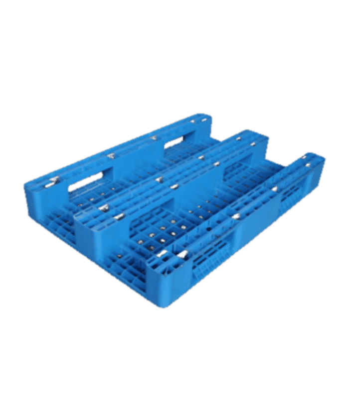 Heavy Duty Plastic Pallet 3 Skid Bottom view 2