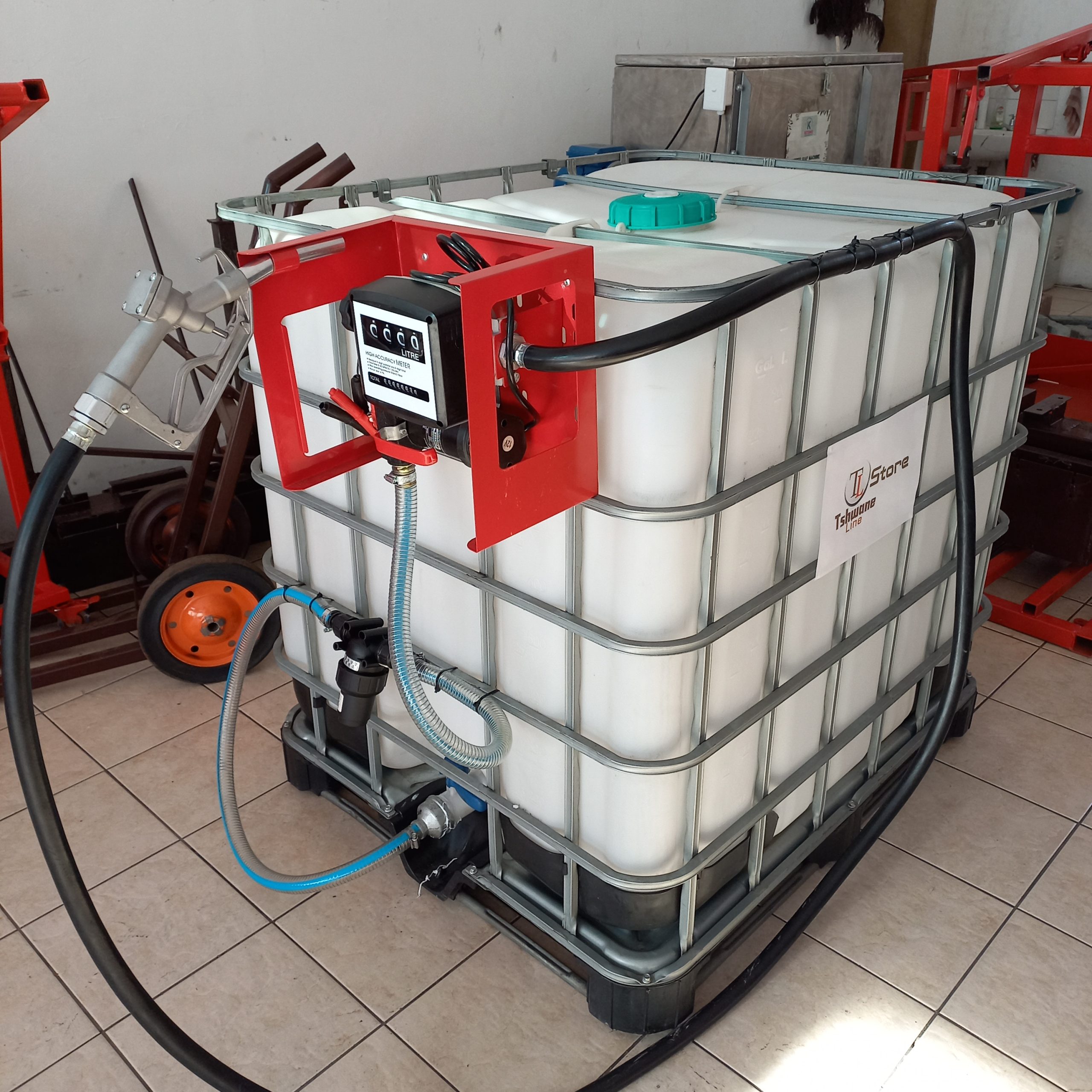 IBC Tank Diesel Bowser view 4