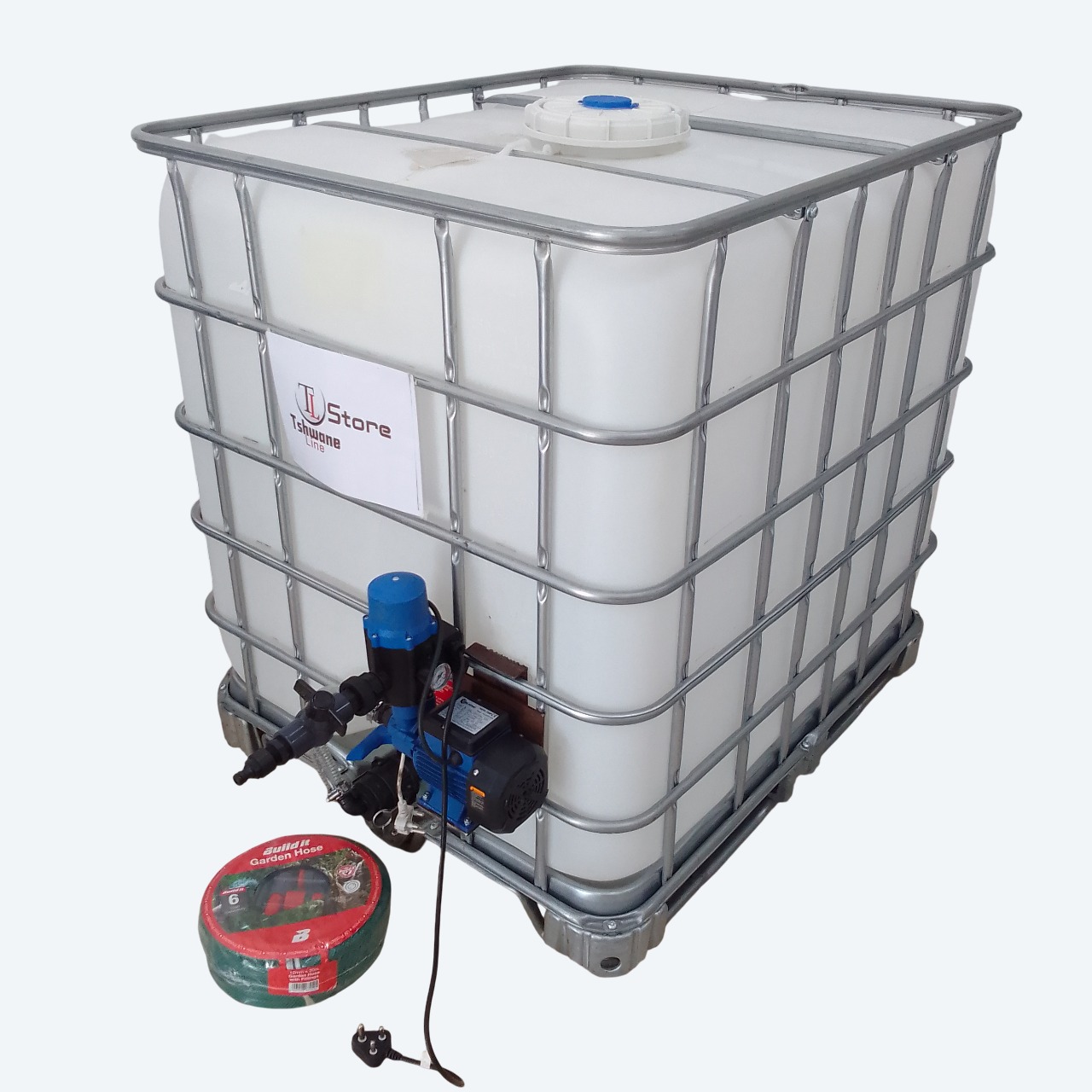 IBC Tank with Water Pump