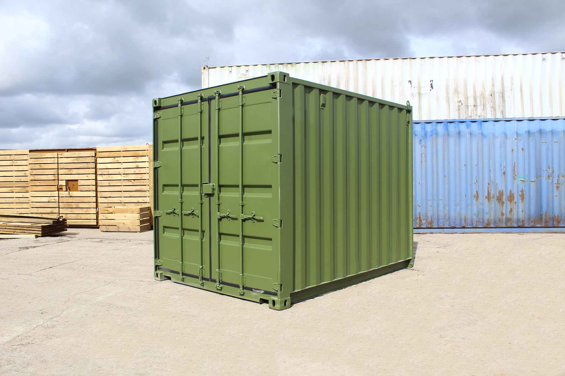 New 10ft Container – S2 Doors view 2
