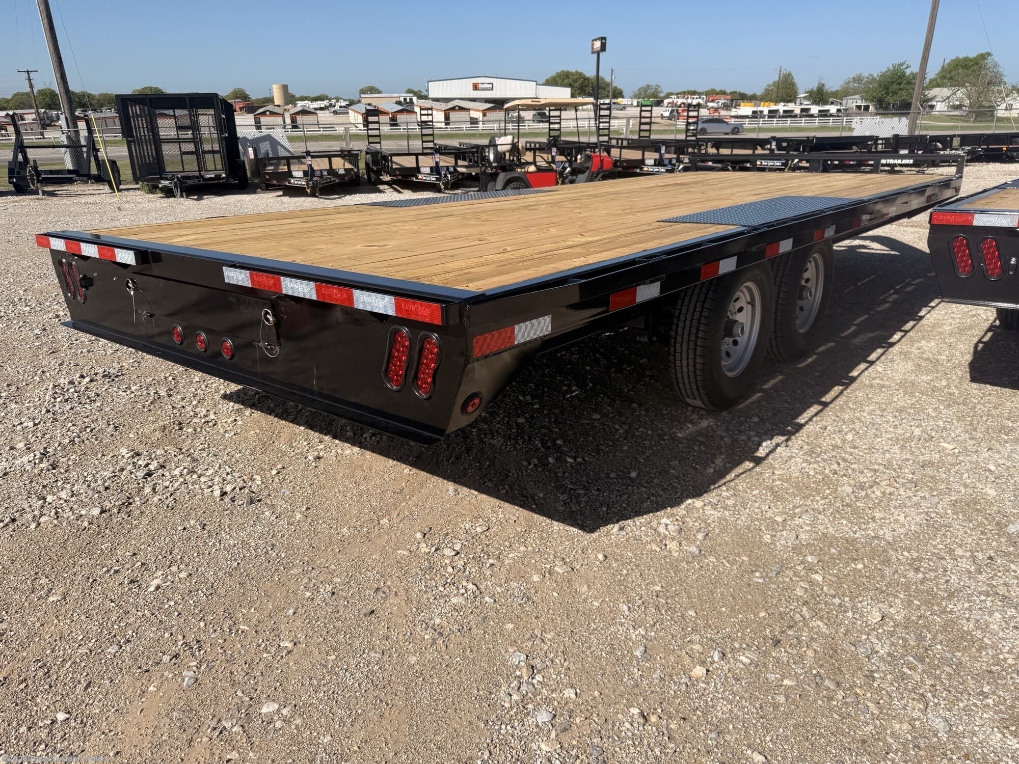 2026 East Texas Trailers 102x20 BP HD Deck Over 14K SIR view 3