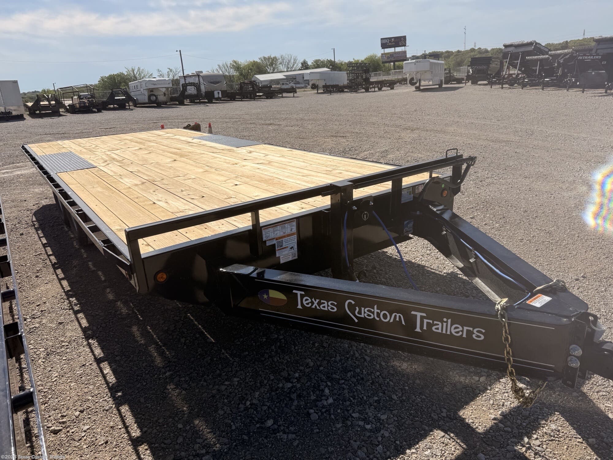 2026 East Texas Trailers 102x20 BP HD Deck Over 14K SIR