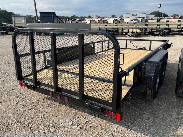 2026 East Texas Trailers 77X14 Utility w/Gate 7K view 2